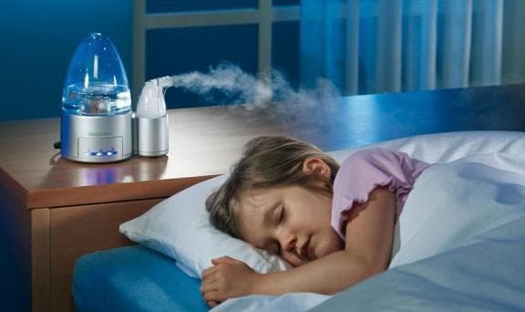 Humidification of air - this will help a special humidifier