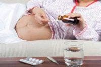 pregnant women take syrup