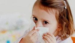 umflarea nasului la copil