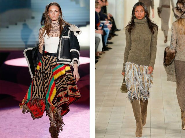 Skirts winter 2015-2016 fashion novelties
