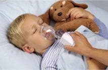 inhalation with dry cough nebulizer with lazolvanom