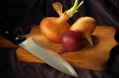 Onion preserves with bronchitis