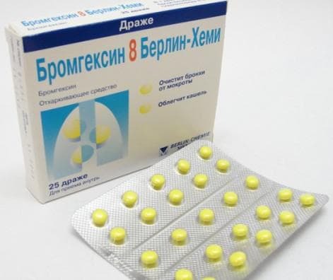 bromhexine from which cough