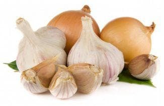 onions and garlic for colds
