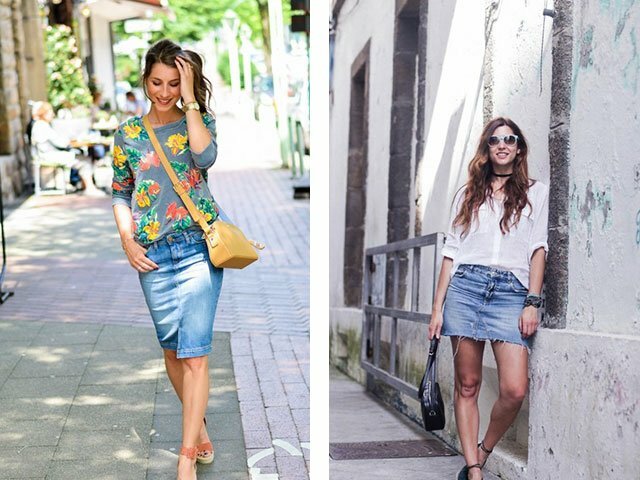 Fashionable skirts spring-summer 2016 photo