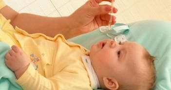 inoculation of a newborn with drops