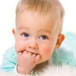 can there be a cough with teething