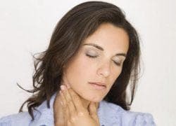 Halsschmerzen und schmerzhafte Schluckbeschwerden