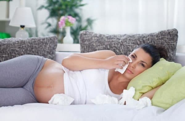 than it is possible to treat a runny nose during pregnancy
