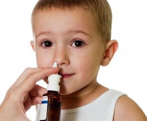 Nasal congestion with genyantritis in children