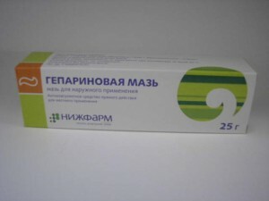 heparinska mast za hemoroide