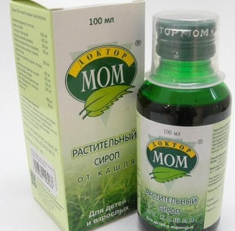 doctor mom cough syrup