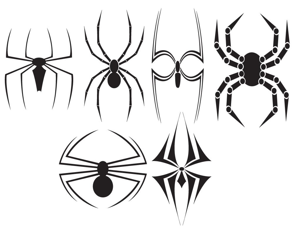 Wat betekent spin-tatoeage op de arm, hand, vinger, schouder, nek, been? Wat betekent een spinktattoo, een spinmens, een spin in een web, met een kruis omhoog kruipend?