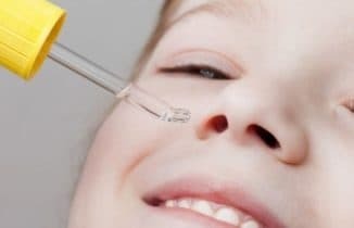 albucid drops in the nose for children