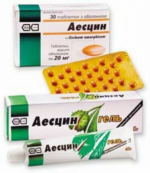 medicina Aescin