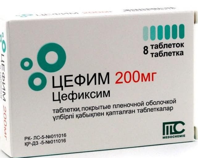 Cefixime antibiotic for children