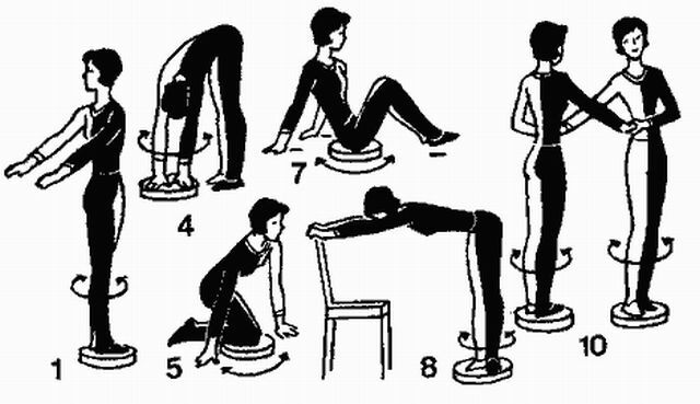 Gymnastik für Krampfadern der unteren Extremitäten - wie man den Zustand der Venen verbessert, einfache Übungen durchführt