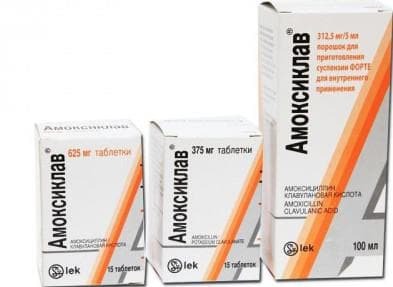 Amoxiclave for adults
