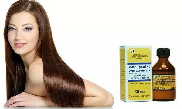 L'huile de poisson pour les cheveux - le meilleur remède contre la sécheresse et la fragilité
