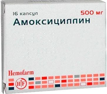 amoksicilin s anginom