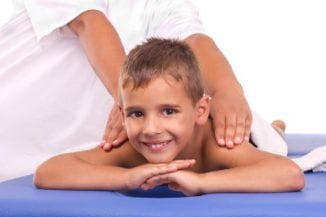 Drainage massage technique for children in the treatment of cough