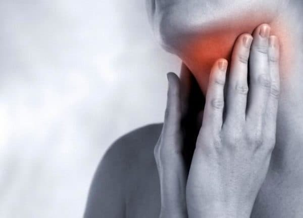 Acute pharyngitis photo of throat