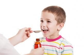 the child uses gedelix syrup