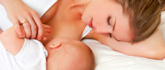 Month after birth through breastfeeding