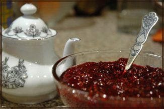 raspberry jam with cold