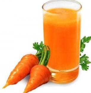 carrot juice for instillation in the nose