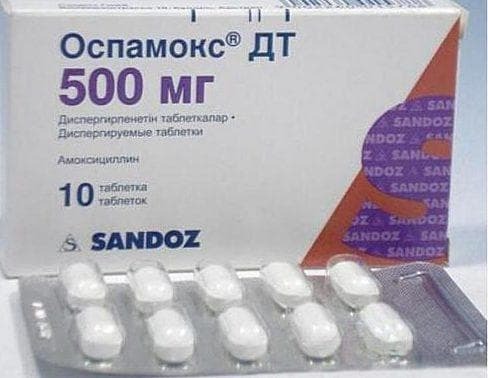 Ospamox tabletta