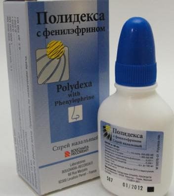 Kapi u nosu s antibioticima Polidex Drops: upute za uporabu