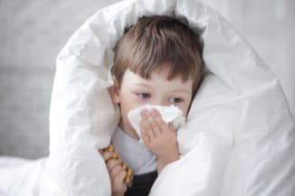 Treatment of a runny nose in children at home
