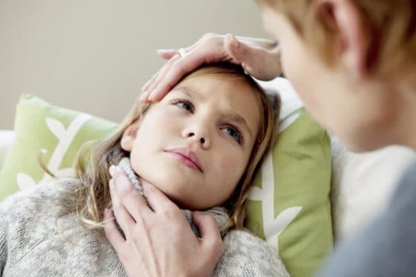 sore throat in children