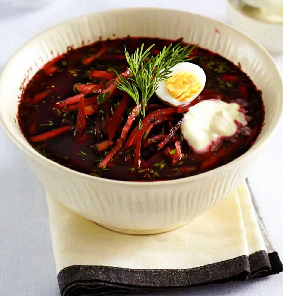 Rødbeder: de bedste opskrifter. Hvordan tilbereder lækker kold og varm rødbedsuppe på kvass, med toppe, kefir, med pølse?