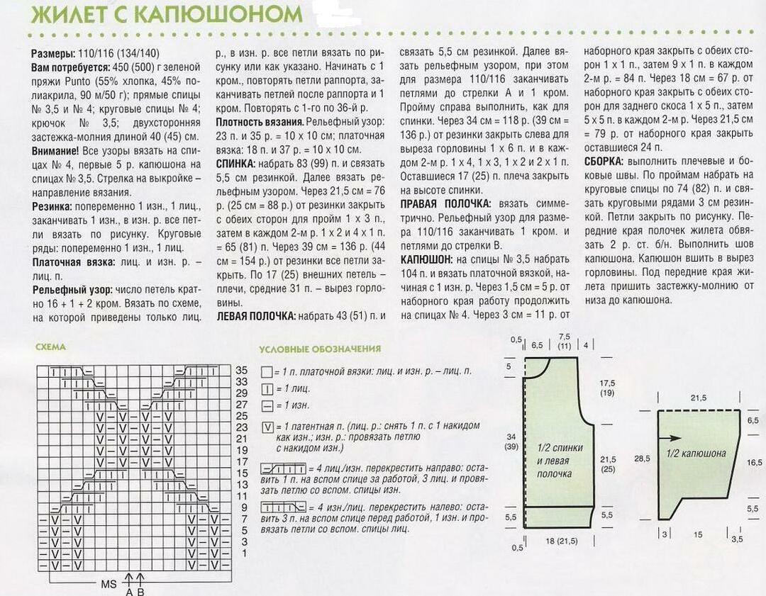 Tüdrukute laste vesti kudumine ja heegeldamine: muster, muster, kirjeldus, mustrid. Kuidas siduda lasterõivat tüdrukule kapuutsiga pikendada kooli?