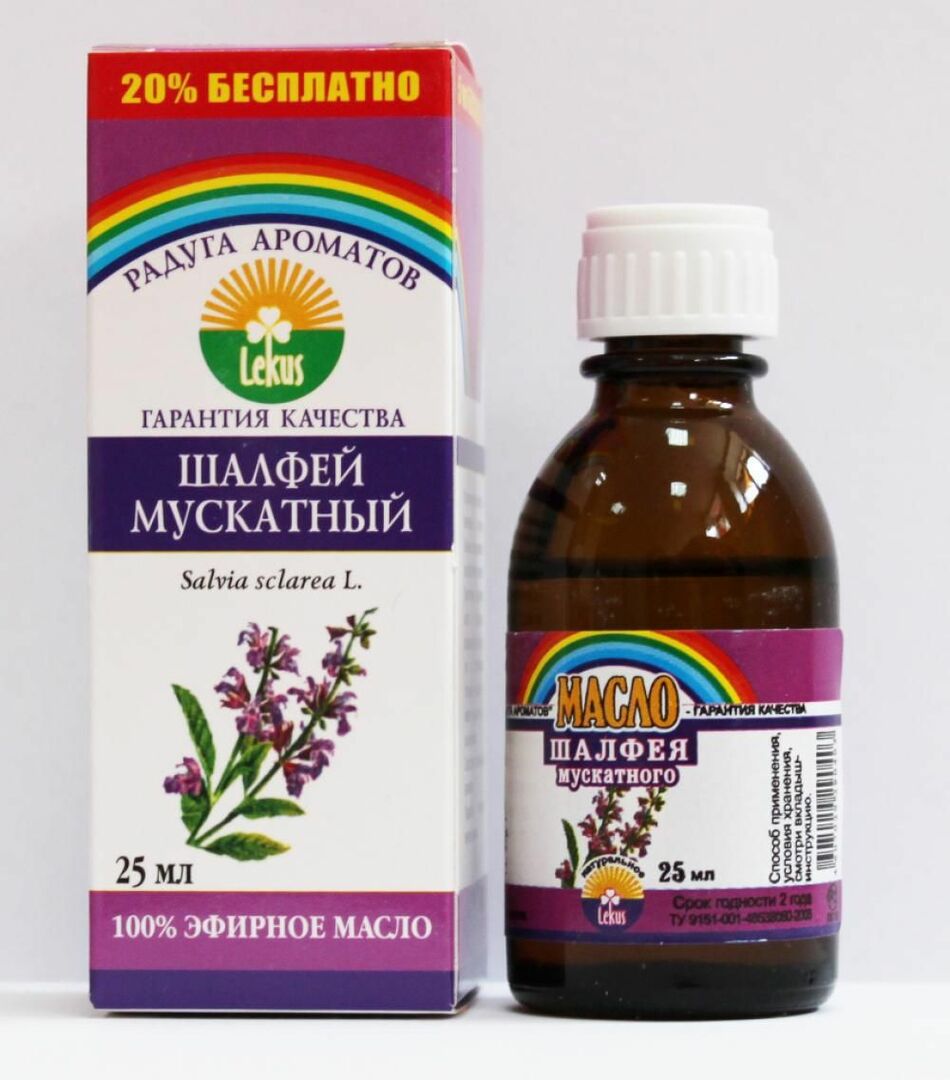 Como usar adequadamente Muscat sageiro: as propriedades medicinais da planta e suas contra-indicações