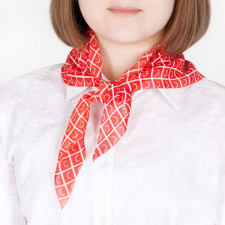 платок на шею для женщин фото