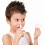 than to treat a beginning runny nose in a child