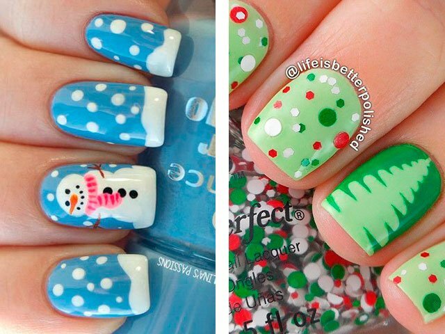 Modieuze tendensen manicure winter 2016 foto's nieuws