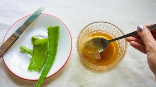 caldo Aloe y miel con bronquitis