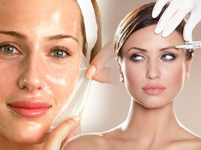 Resep untuk masker wajah dari pati dari keriput, bukan botox