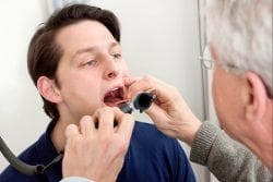 Removal of tonsils by cryotherapy