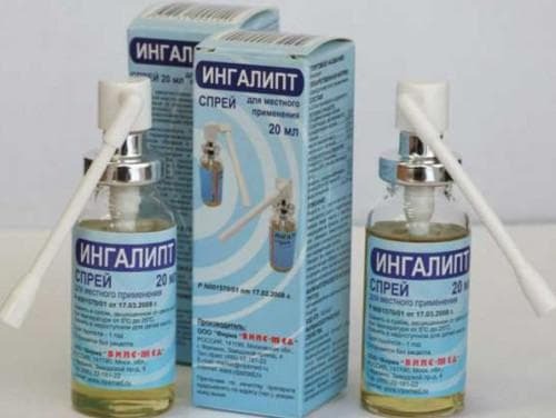 Inhalipt spray in the fight with a sore throat: instructions for use