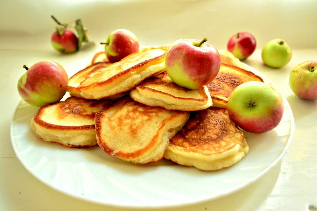 Pannenkoeken op zure room - recepten