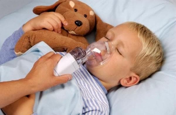 inhalation with laryngitis nebulizer