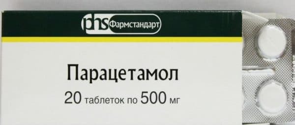 paracetamol in tablets