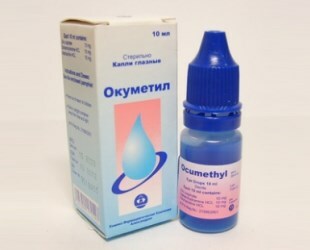 טיפות Ochumetil נגד גירוי דלקת בעיניים
