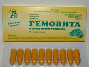 Połączony lek do leczenia hemovitis hemovitis