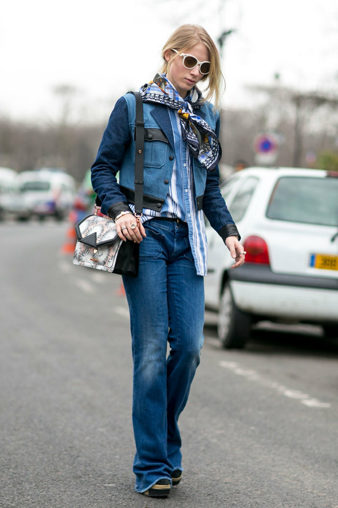 Jeans flare: with what to wear in 2016